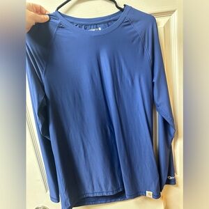 Blue Carhartt Long Sleeve under shirt